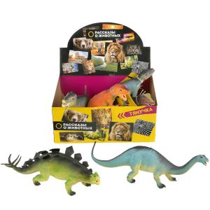 Игрушки пластизоль динозавр в дисплее ИГРАЕМ ВМЕСТЕ уп-6шт в кор.12уп