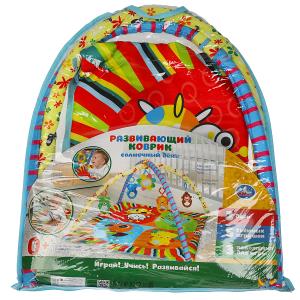 Детский игровой коврик солнечный день с игрушками на подвеске Умка в кор.2*9шт