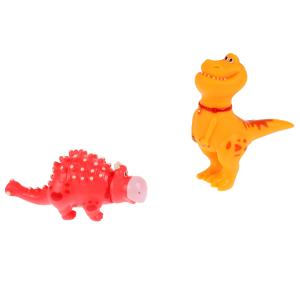 Игрушка для ванны Турбозавры ТРАК и анки,10см, 2 шт.в сетке КАПИТОШКА в кор.50наб