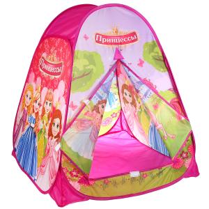 Палатка детская игровая принцессы 81х90х81см, в сумке Играем вместе в кор.24шт