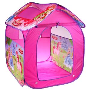 Палатка детская игровая принцессы 83х80х105см, в сумке Играем вместе в кор.24шт