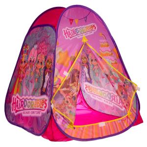 Палатка детская игровая Hairdorable 81х90х81см, в сумке Играем вместе в кор.24шт