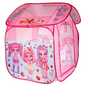 Палатка детская игровая куклы-модницы, 83х80х105см, в сумке Играем вместе в кор.24шт