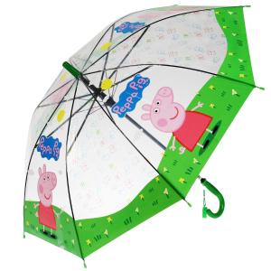 Зонт детский СВИНКА ПЕППА r-50см, прозрачный, полуавтомат ИГРАЕМ ВМЕСТЕ в кор.5*12шт