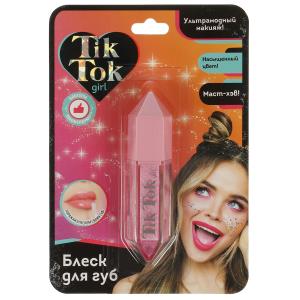 Блеск для губ цвет: розовый, 5 мл TIK TOK GIRL в кор.4*24шт