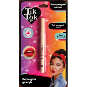 Карандаш для губ автоматический цвет: бежевый TIK TOK GIRL в кор.24*12шт