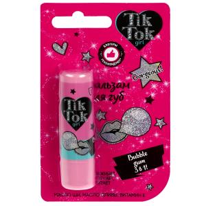 Бальзам для губ bubble gum 4,2 г TIK TOK GIRL в кор.56шт
