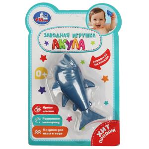 Заводная игрушка "акула" блист Умка в кор.2*120шт