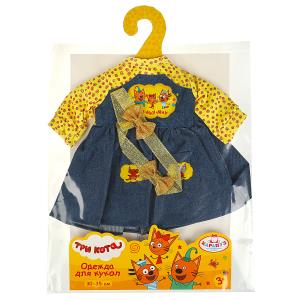Одежда для кукол Три Кота 30-35 см, на плечиках в пакете КАРАПУЗ в кор.96шт