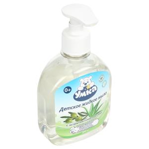 Детское жидкое мыло умка с экс оливы, алоэ Вера 400мл Заботливая мама в кор.8шт
