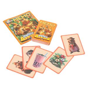 Милые друзья. МЕМО. Настольная игра. 170х125х40 мм. Умные игры в кор.50шт