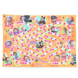 Маша и медведь.Кем я хочу стать? Настольная игра-ходилка на блистере большая. Умные игры в кор.50шт