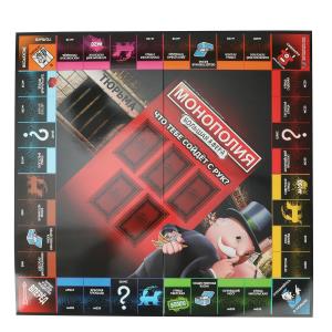 Настольная игра монополия большая афера с наручниками, коробка 44*27*4см - в кор.2*24шт