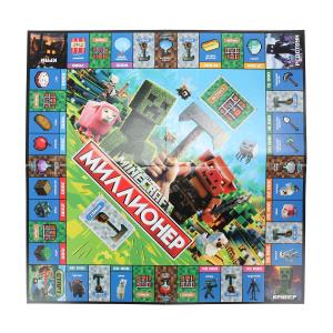 По мотивам Minecraft. Миллионер. Настольная бизнес-игра. 410х260х40 мм. Умные игры в кор.10шт