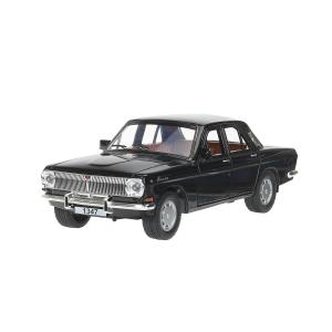 ГАЗ 2401 свет-звук 19,7 cm, дв, кап, баг, ин, черный Технопарк в кор.2*24шт
