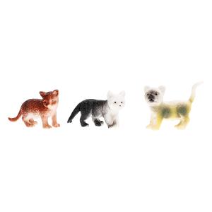 Пластизоль котики 12 шт. в пак. Рассказы о животных в кор.4*60наб