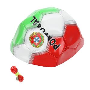 Мяч футбольный portugal пвх 1 слой, 5 р., камера рез., маш.обр. NEXT в кор.50шт