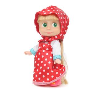Кукла Маша и Медведь маша 15 см, без звука, акс, кор КАРАПУЗ в кор.30шт