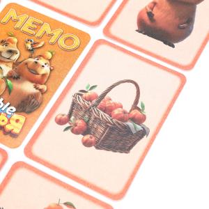 Милые друзья. МЕМО. Настольная игра. 170х125х40 мм. Умные игры в кор.50шт