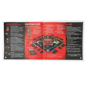 Настольная игра монополия большая афера с наручниками, коробка 44*27*4см - в кор.2*24шт