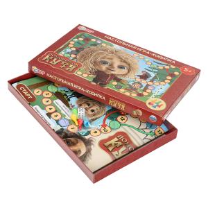 Домовёнок Кузя. Настольная игра-ходилка. 217х330х27 мм. Умные игры в кор.20шт