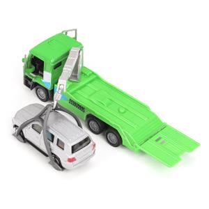 Машина металл KAMAZ ЭВАКУАТОР, 12 см, дв., подв.дет., инер.+машина 7,5 см Технопарк в кор.2*24шт