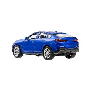 Модель металл BMW X6 10 см, двери, инерция Технопарк в кор.2*120шт