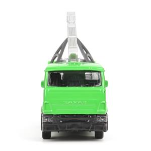 Машина металл KAMAZ ЭВАКУАТОР, 12 см, дв., подв.дет., инер.+машина 7,5 см Технопарк в кор.2*24шт