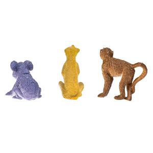 Игрушка пластизоль животные африки 9 шт. в пак. ИГРАЕМ ВМЕСТЕ в кор.2*144наб