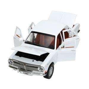 ГАЗ 2401 свет-звук 19,7 cm, дв, кап, баг, ин, белый Технопарк в кор.2*24шт