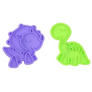 Набор для лепки с формочками dino 18*14 MultiArt в кор.2*72шт