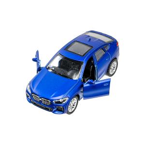 Модель металл BMW X6 10 см, двери, инерция Технопарк в кор.2*120шт