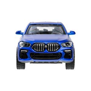 Модель металл BMW X6 10 см, двери, инерция Технопарк в кор.2*120шт