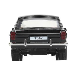 ГАЗ 2401 свет-звук 19,7 cm, дв, кап, баг, ин, черный Технопарк в кор.2*24шт