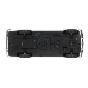 ГАЗ 2401 свет-звук 19,7 cm, дв, кап, баг, ин, белый Технопарк в кор.2*24шт