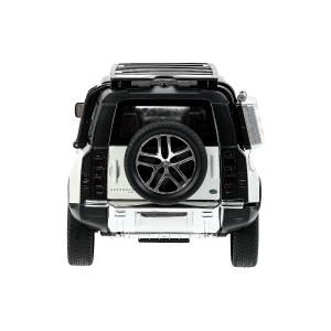 Машина металл свет-звук land rover DEFENDER, 21см, двери, инерц, белый, кор Технопарк в кор.18шт
