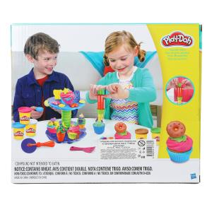Набор для лепки с формочками cupcake tower 26*22 MultiArt в кор.2*24шт