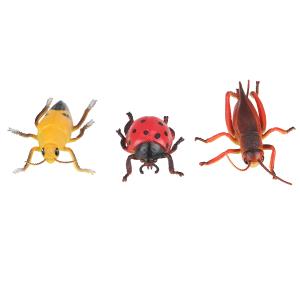 Игрушки пластизоль насекомые 10-17.5 см, в асс. в дисп. ИГРАЕМ ВМЕСТЕ уп-36шт в кор.2*6уп