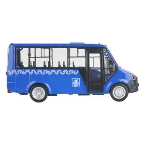 Машина металл ГАЗЕЛЬ NEXT 14,5 см, двер, кузов, инер, ,кор. Технопарк в кор.2*36шт