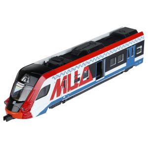 Модель металл свет-звук ЭЛЕКТРОПОЕЗД МЦД длина 21,5 см, двери, инерц, кор. Технопарк в кор.2*36шт