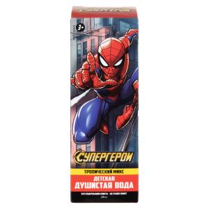 Детская душистая вода супергерои тропический МИКС 100 мл Заботливая мама в кор.14шт